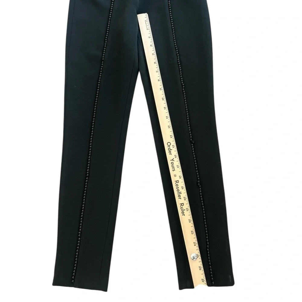 Elliatt Black Beaded Pants Bead Embellished - Picture 5 of 8